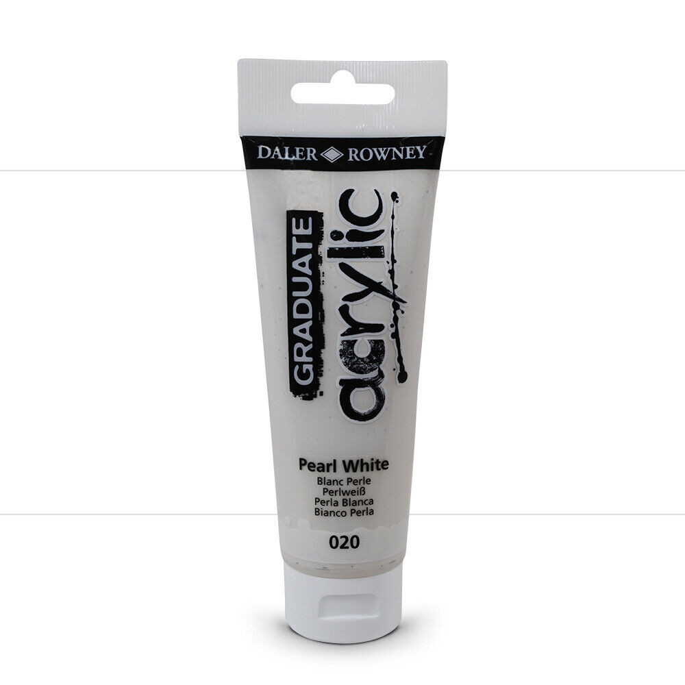 Farba akrylowa Graduate Arcylic 120ml Pearl White