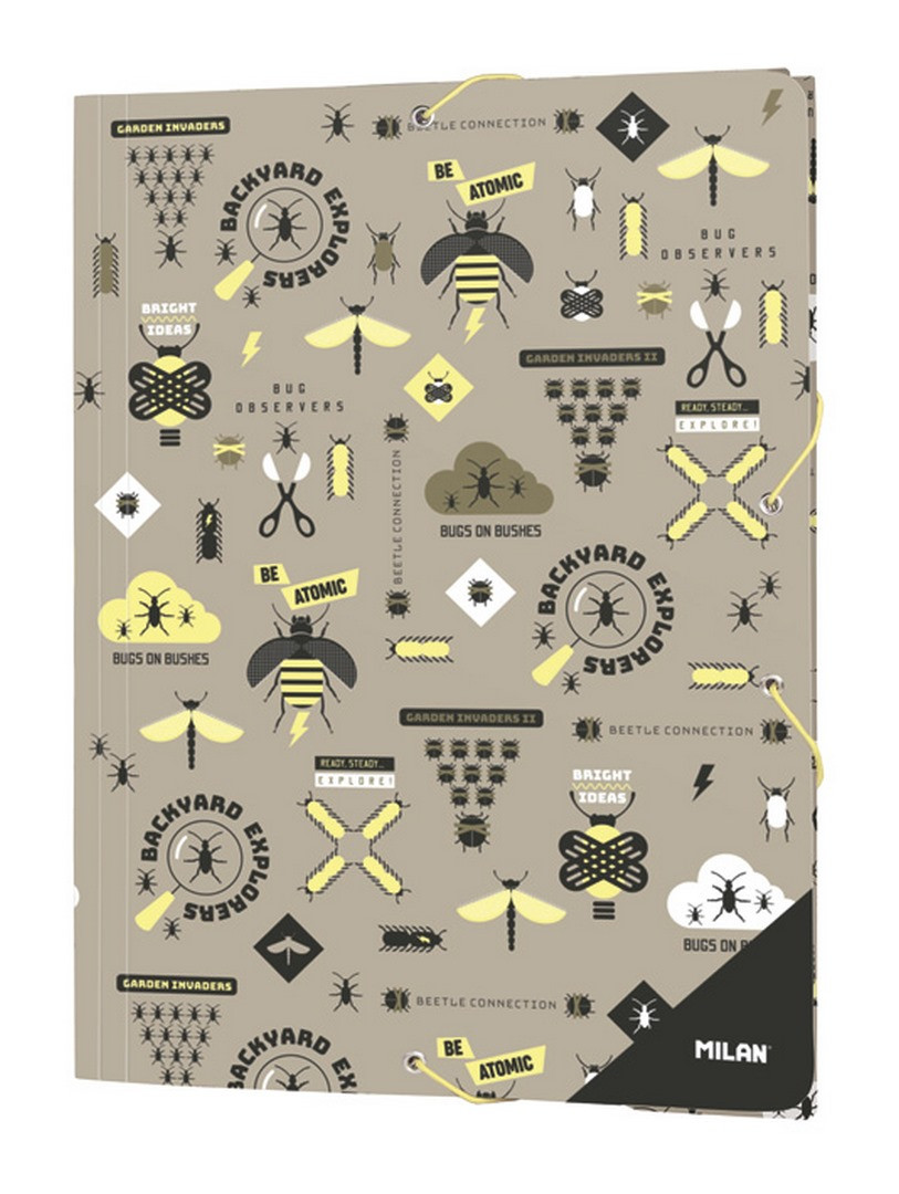 Teczka A4 z gumką Milan