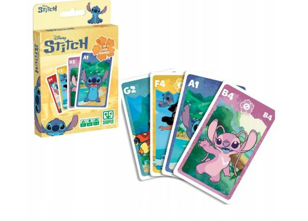 Shuffle Fun Disney Stitch 10049718 Cartamundi