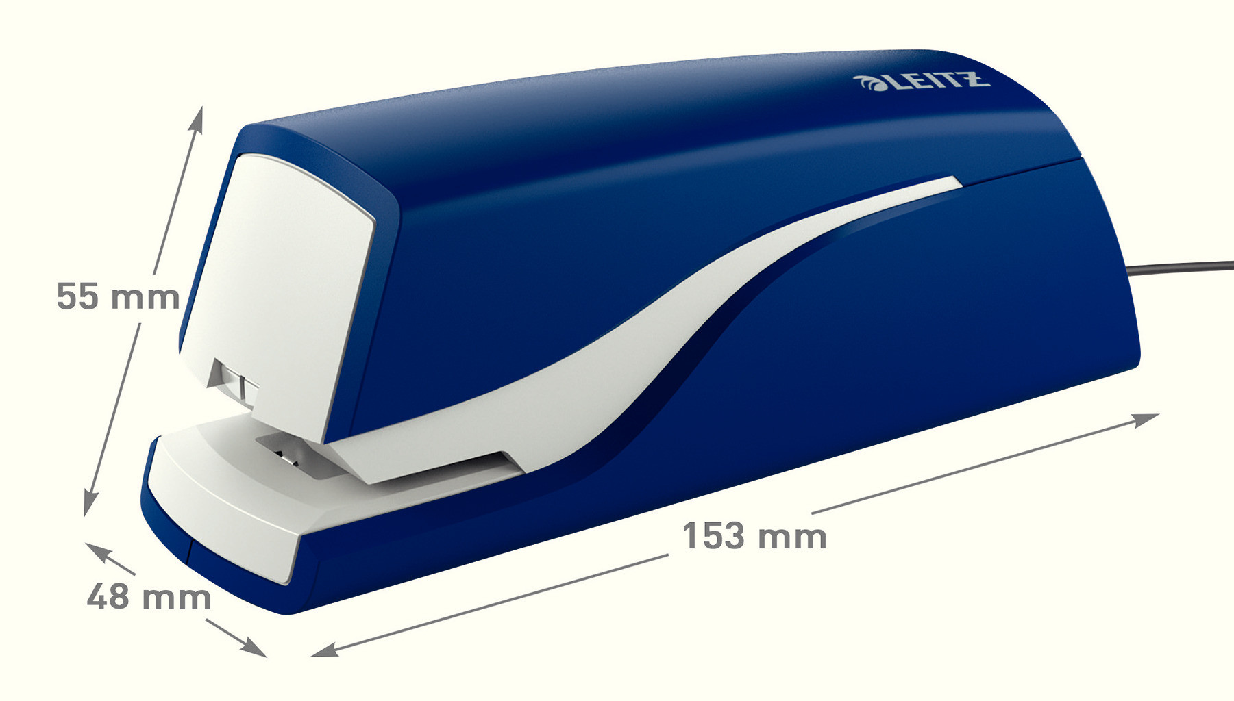 Zszywacz elektryczny Leitz Nexxt Series niebieski