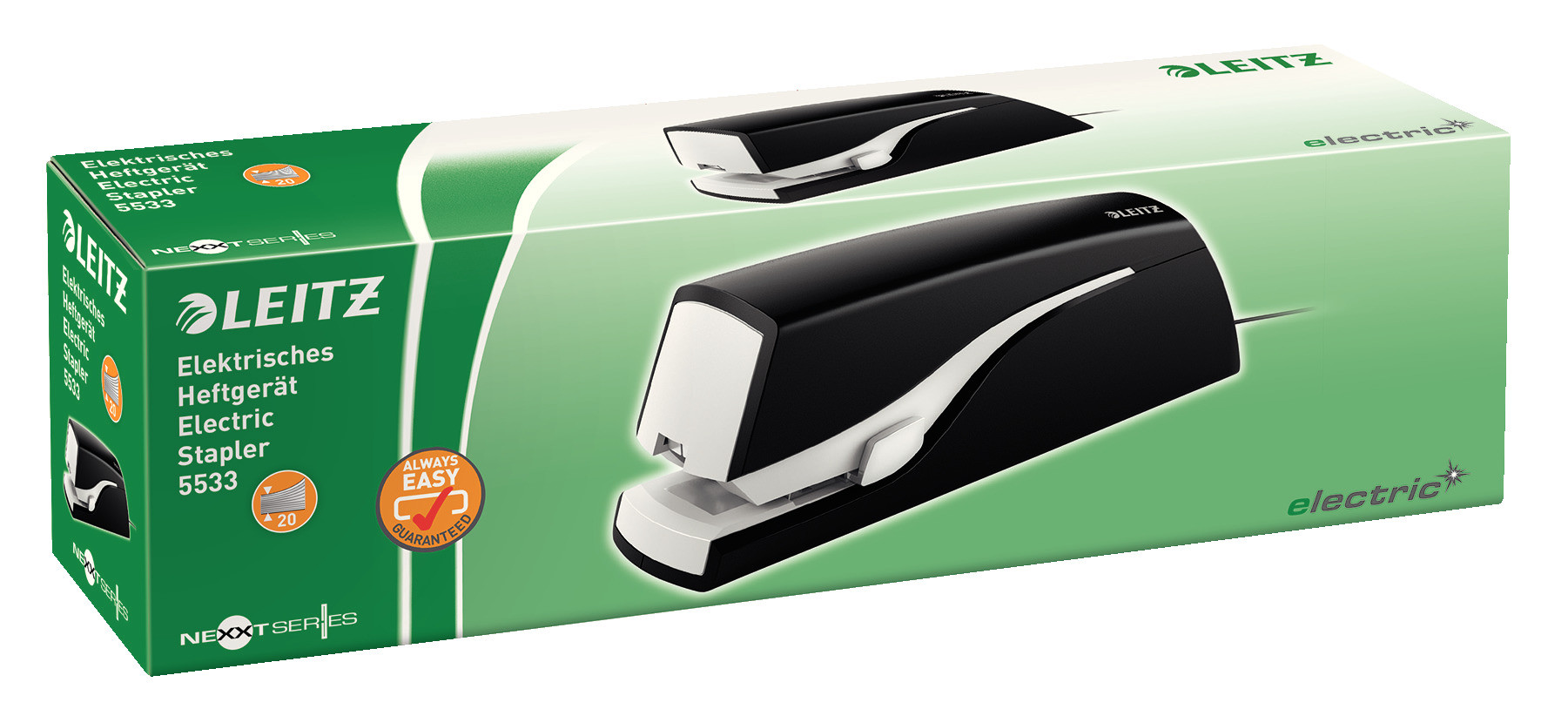 Zszywacz elektryczny Leitz Nexxt Series czarny