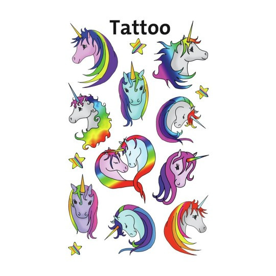 Naklejki Z-Design tatuaże - jednorożec  Avery