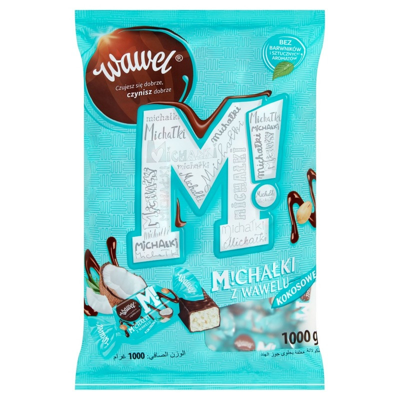 Cukierki WAWEL Michałki kokosowe 1kg