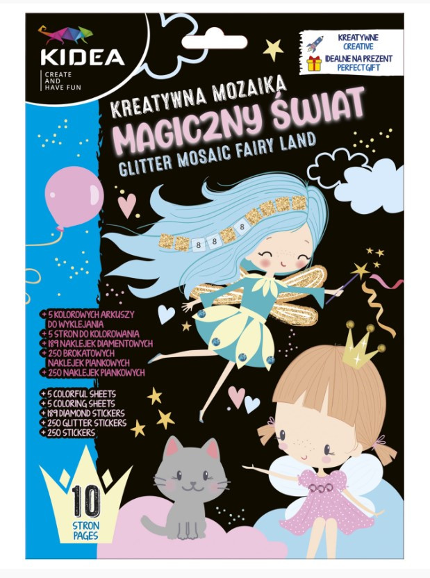 Kreatywna Mozaika Magiczny Świat Kidea KMOMSKA Derform