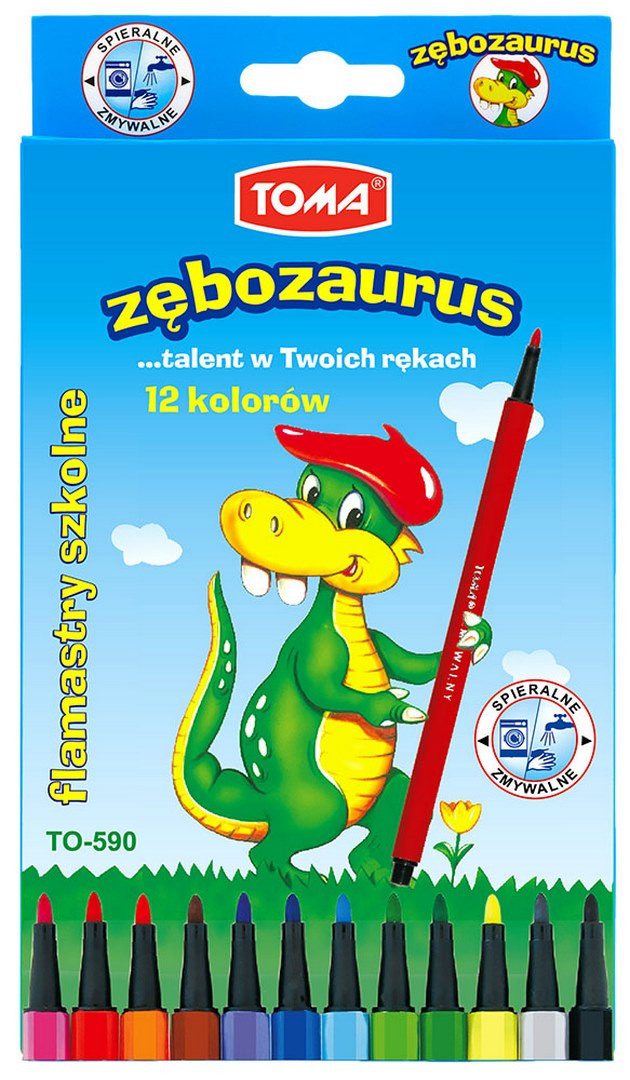 Pisaki spieralne 12 kol. Toma TO-590