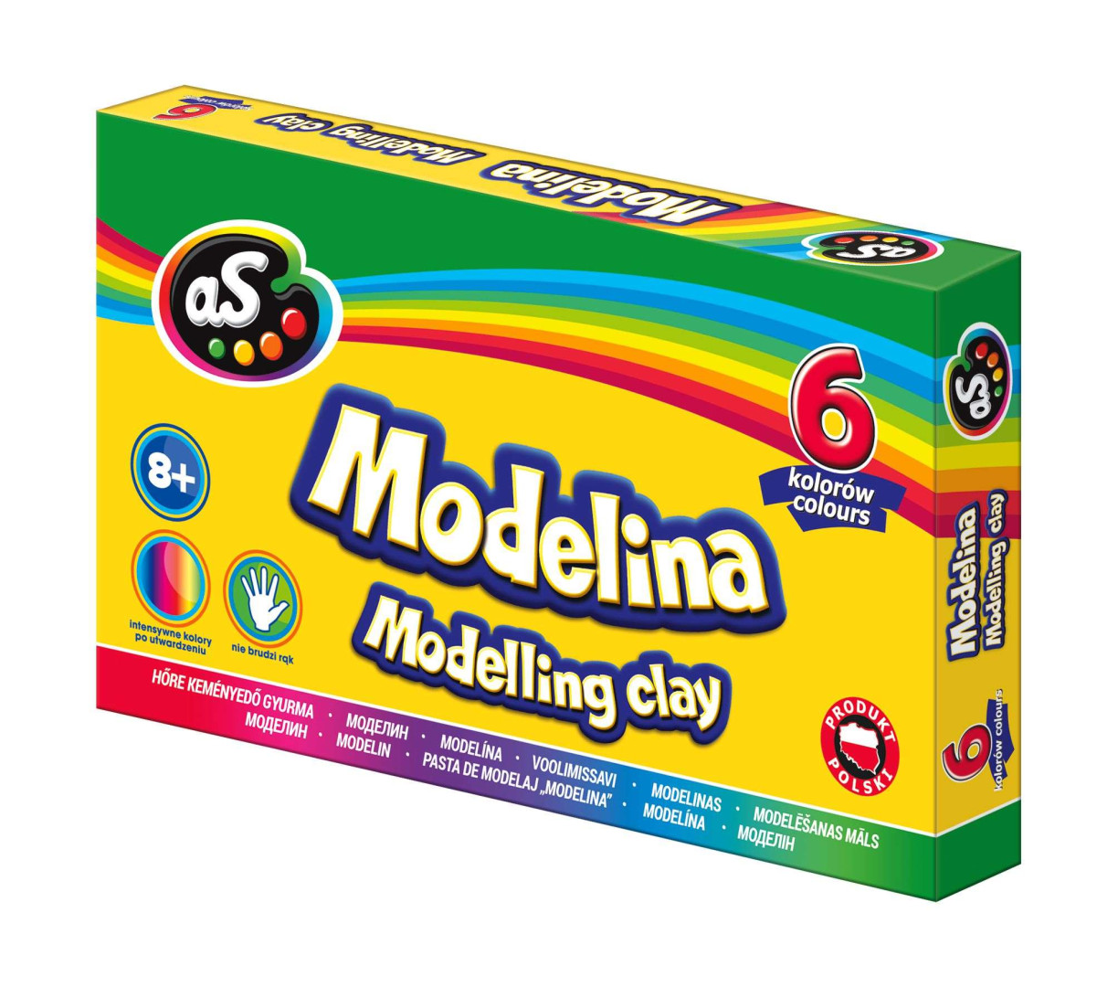 Modelina AS 6 kolorów