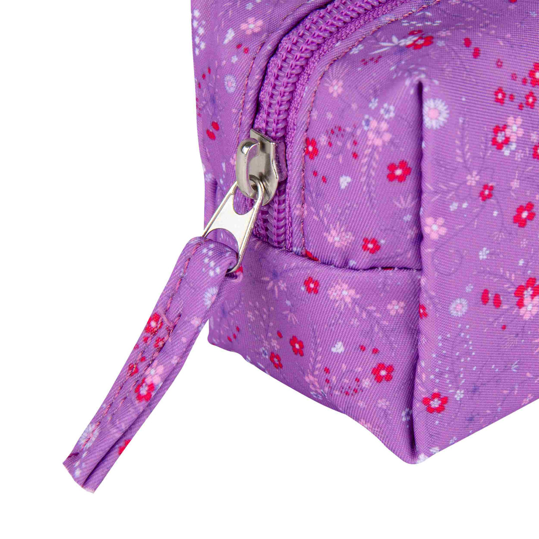 Saszetka duża Oxford Floral ciemnyfiolet 400159623 Hamelin