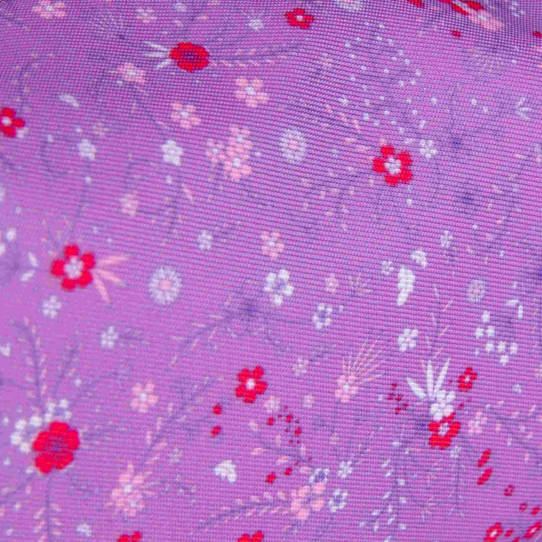Saszetka duża Oxford Floral ciemnyfiolet 400159623 Hamelin