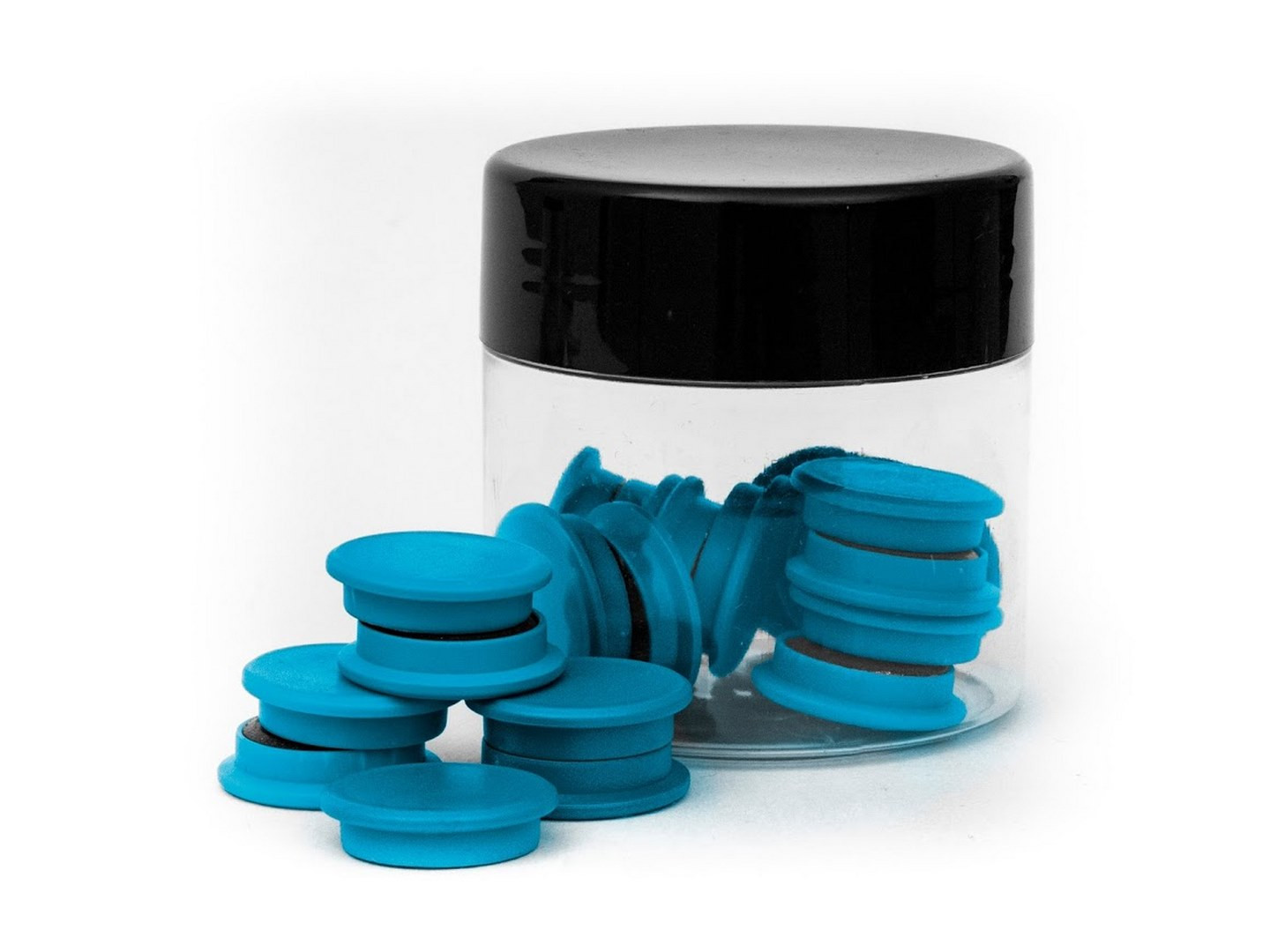 Magnesy 20mm standard niebieskie Tres 20szt.