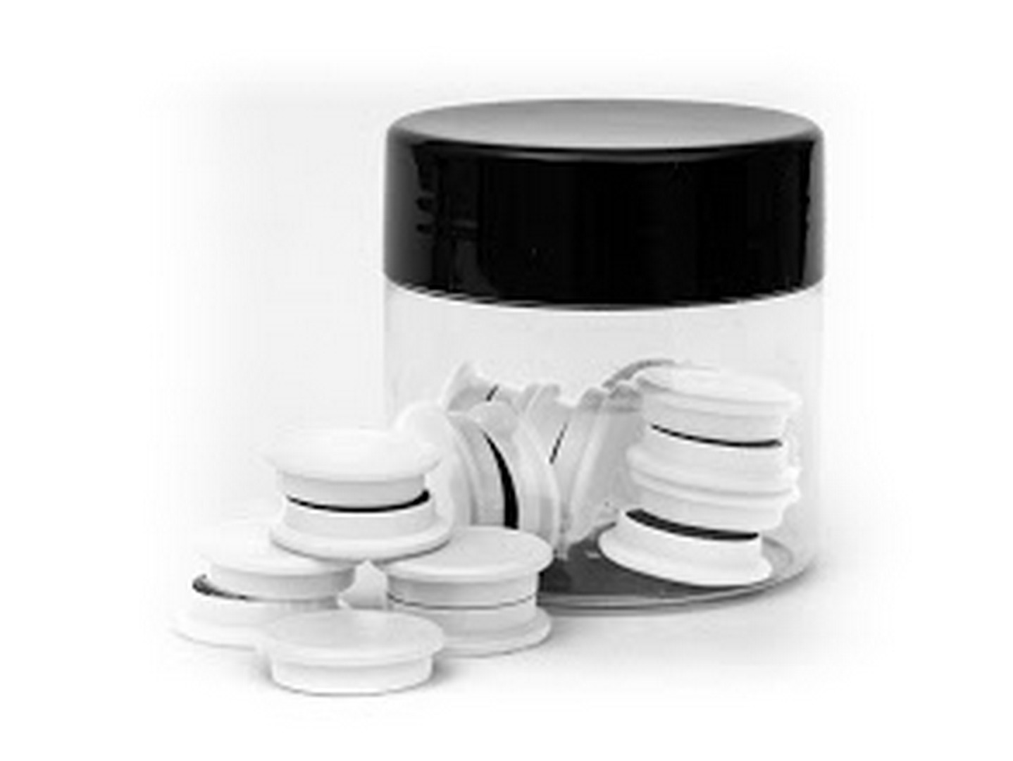 Magnesy 20mm standard białe Tres 20szt.