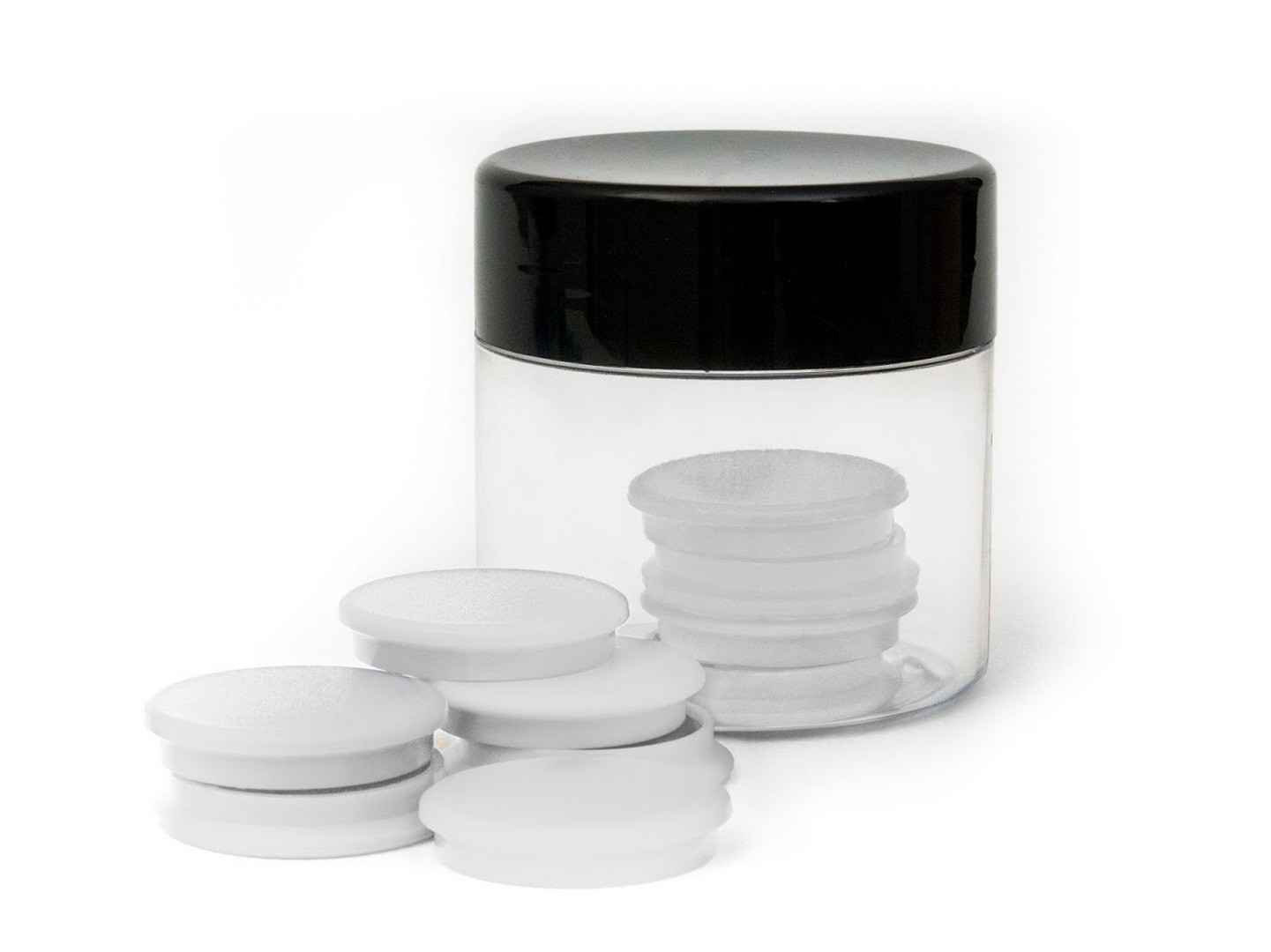 Magnesy 30mm standard białe Tres 10szt.