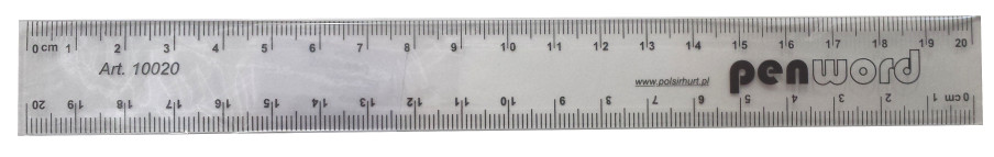 LINIJKA  20 CM 10020 PSH F10 B30 K300