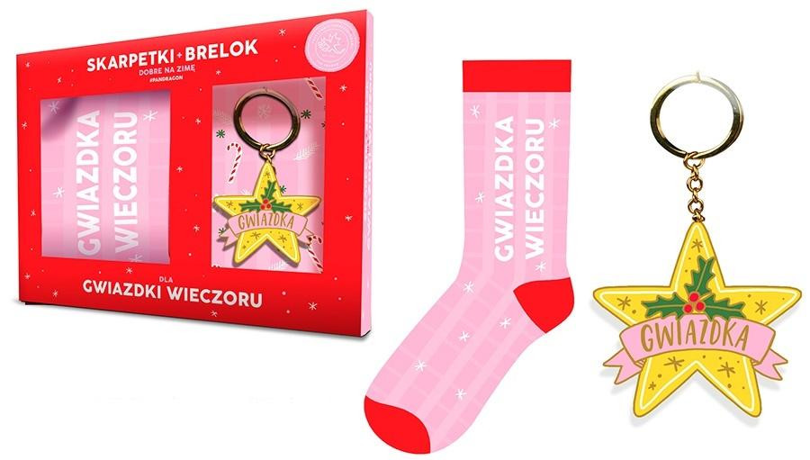 Set Skarpetki + brelok Gwiazga wieczoru Pan Dragon