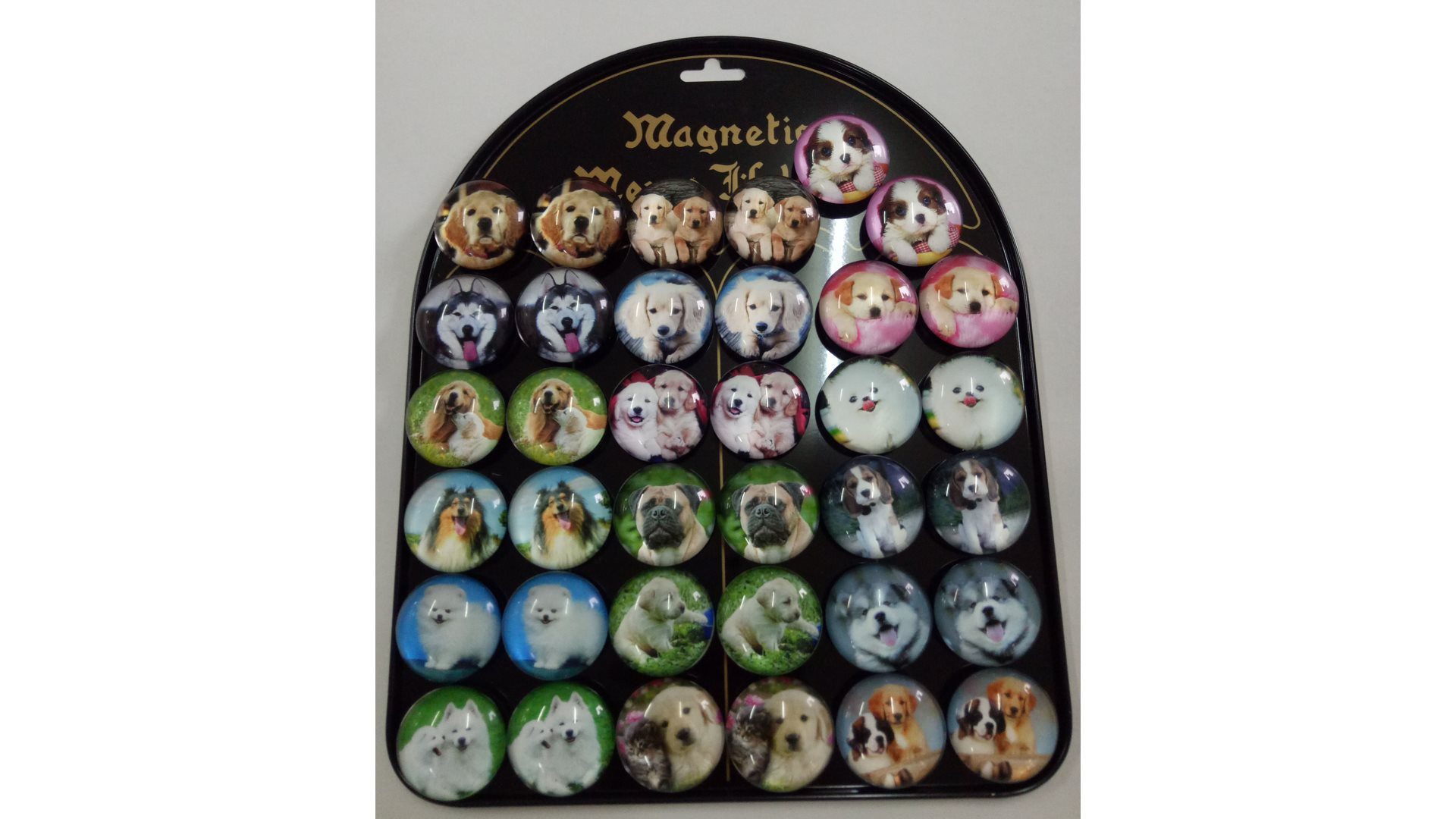 Magnesy psy (1szt) MG-0105 Aliga