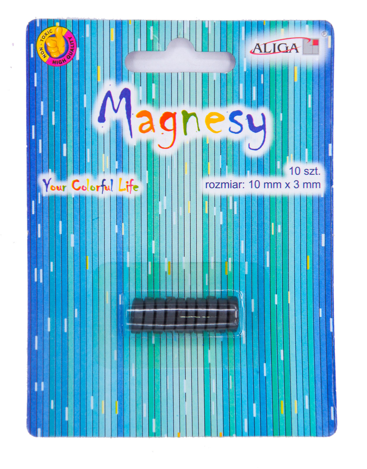 Magnes MAG-3434 10szt 10mm/3mm Aliga
