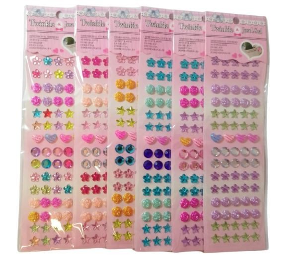 Ozdoba samoprzylepna 26x7 mix 903059 KTW OFFICE