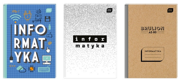 Brulion przedmiotowy A5/80 Informatyka Interdruk