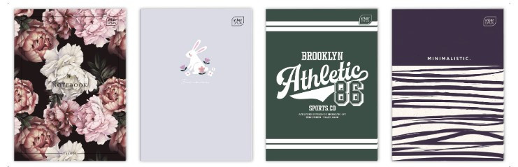 Zeszyt do słówek w kratkę A6, mix, 32 kartki, Interdruk