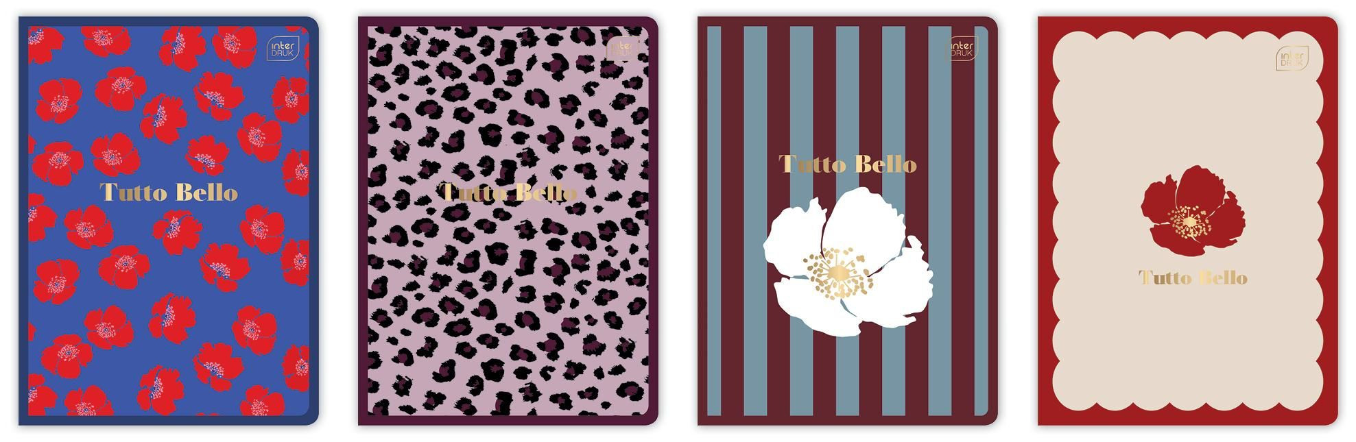 Zeszyt A5/60k kratka 70g Metallic Tutto Bello Interdruk