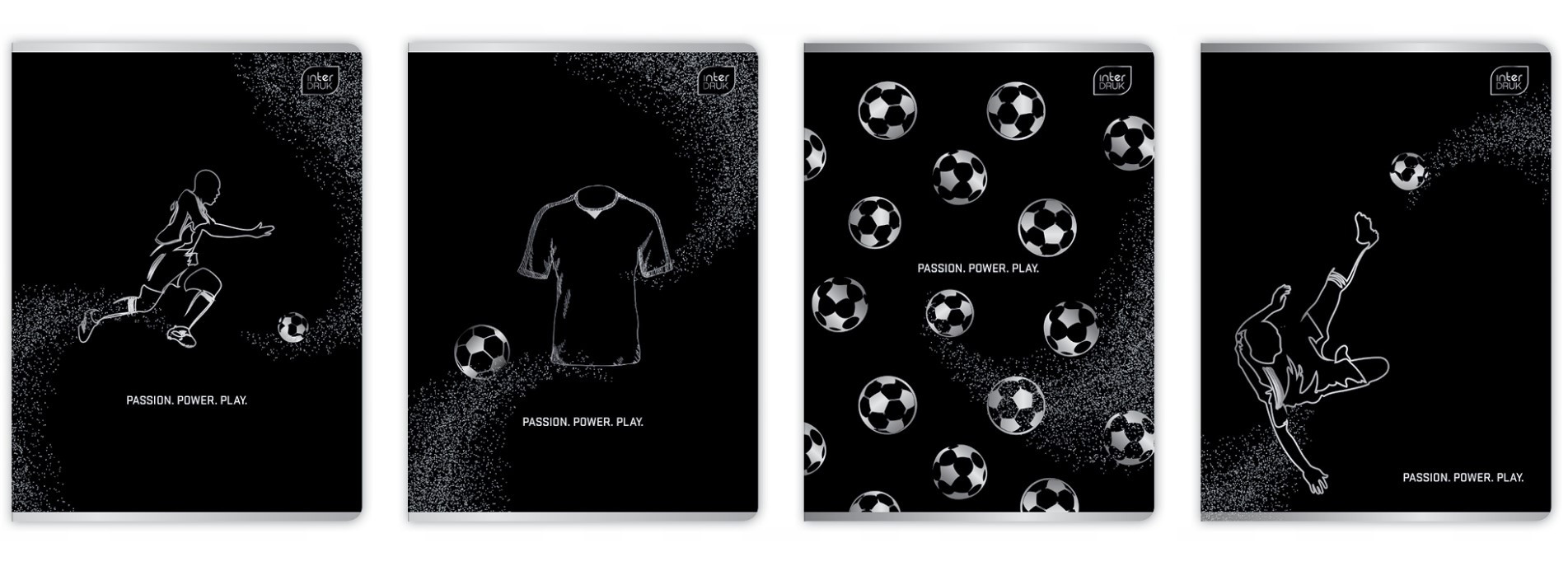 Zeszyt A5/60k linia 70g Metallic Sport Interdruk