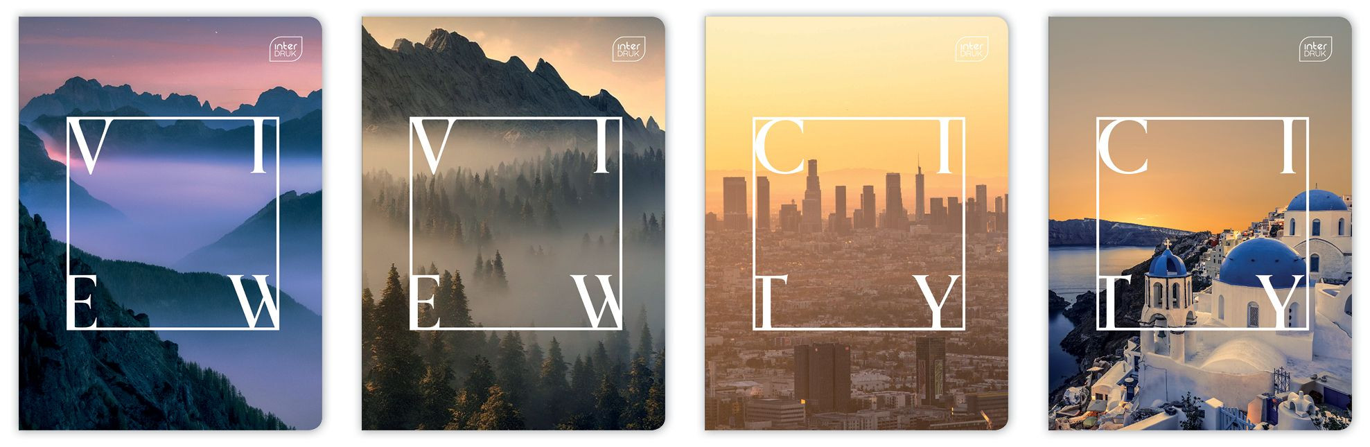 Zeszyt A5/80k kratka 70g UV Travel Interdruk