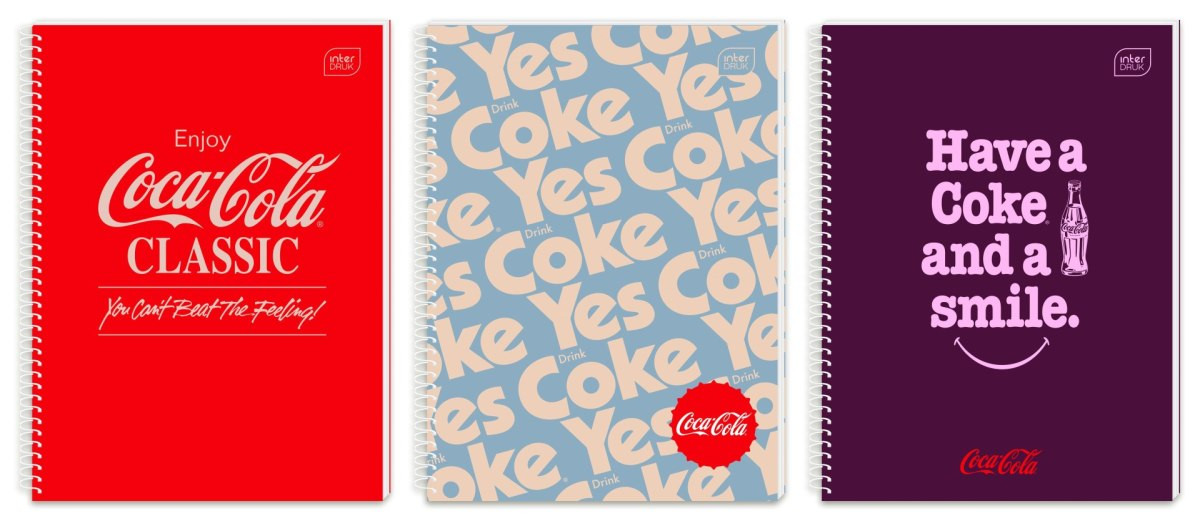 Kołozeszyt A4/100k. KR Hybrid Coca Cola Interdruk