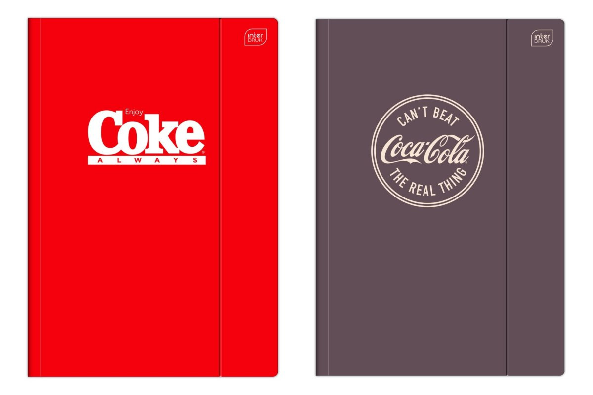 Teczka z gumką A4 Hybrid Coca Cola Interdruk