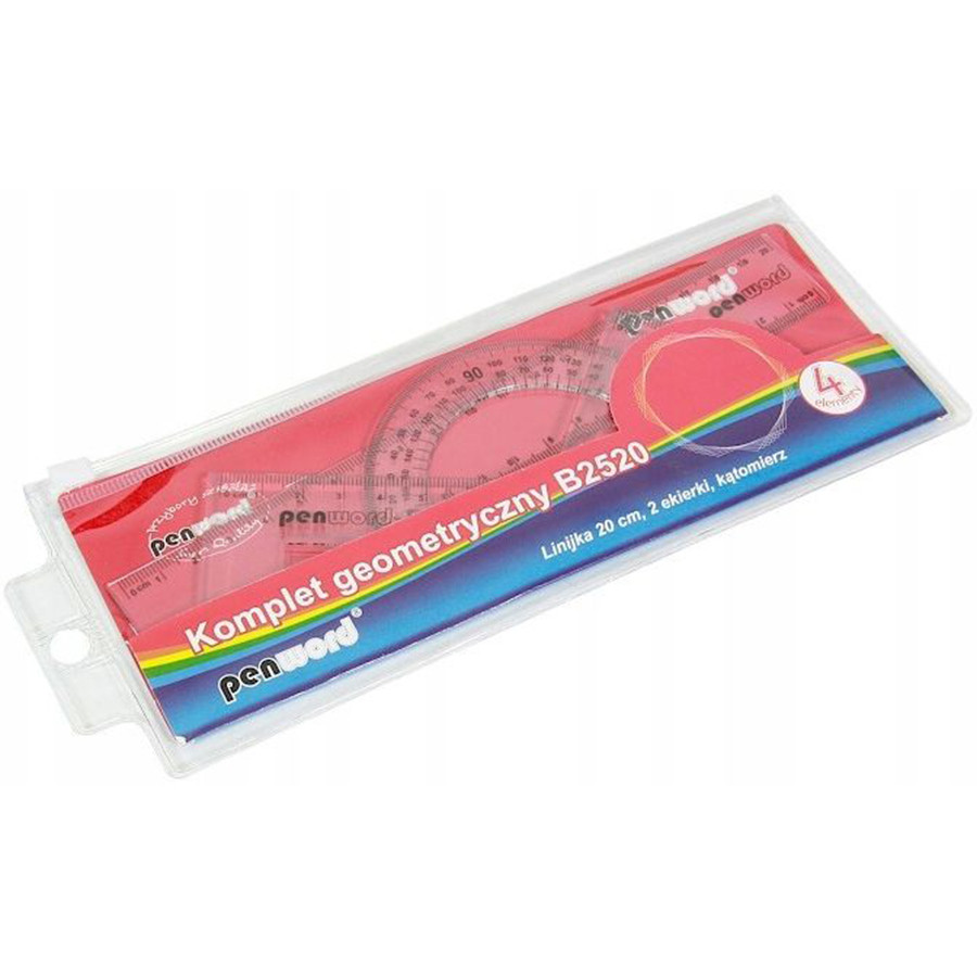 Zestaw geometryczny 20cm B2520 POLSIRHURT