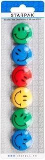Magnes 30mm (6szt) kol mix EMOT-2 Starpak 378347