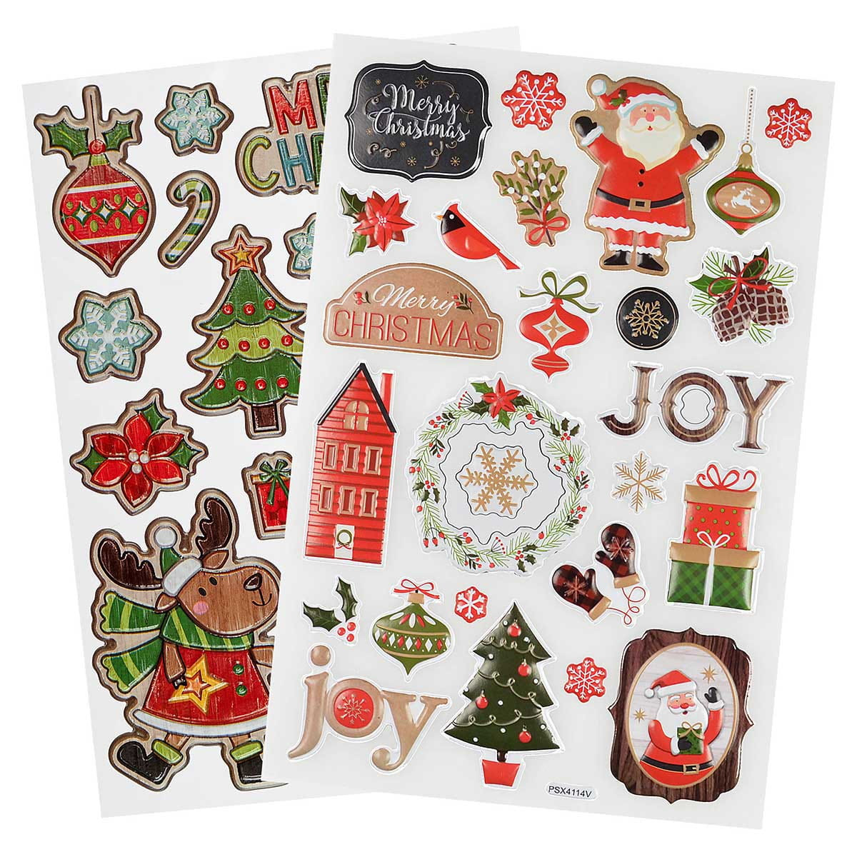 Naklejki świąteczny mix NR4926 Arpex