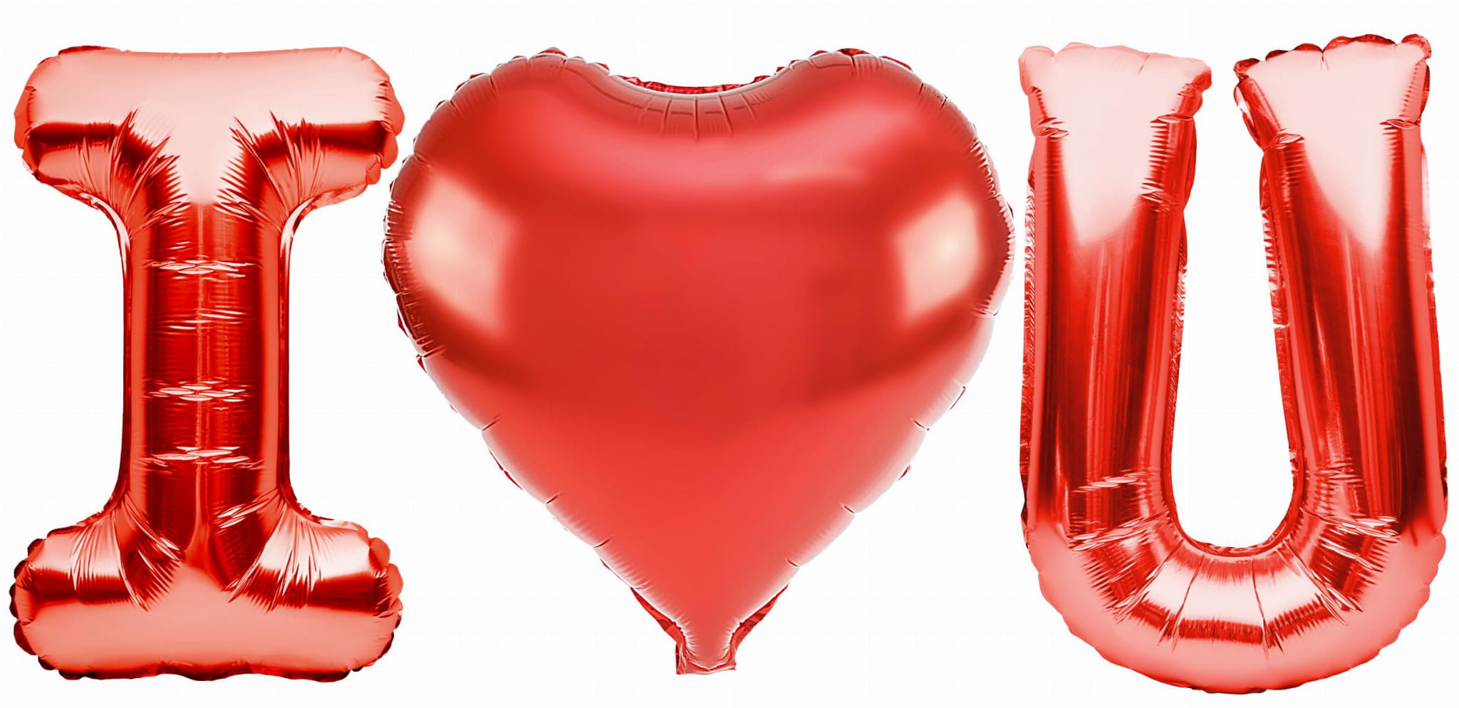 Balon foliowy napis - 1<3 you Arpex BLF8030