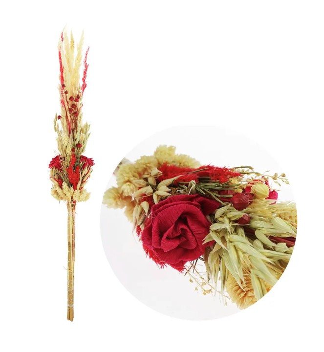 Tradycyjna palma wielkanocna pastelowa 55cm VE3452 Arpex