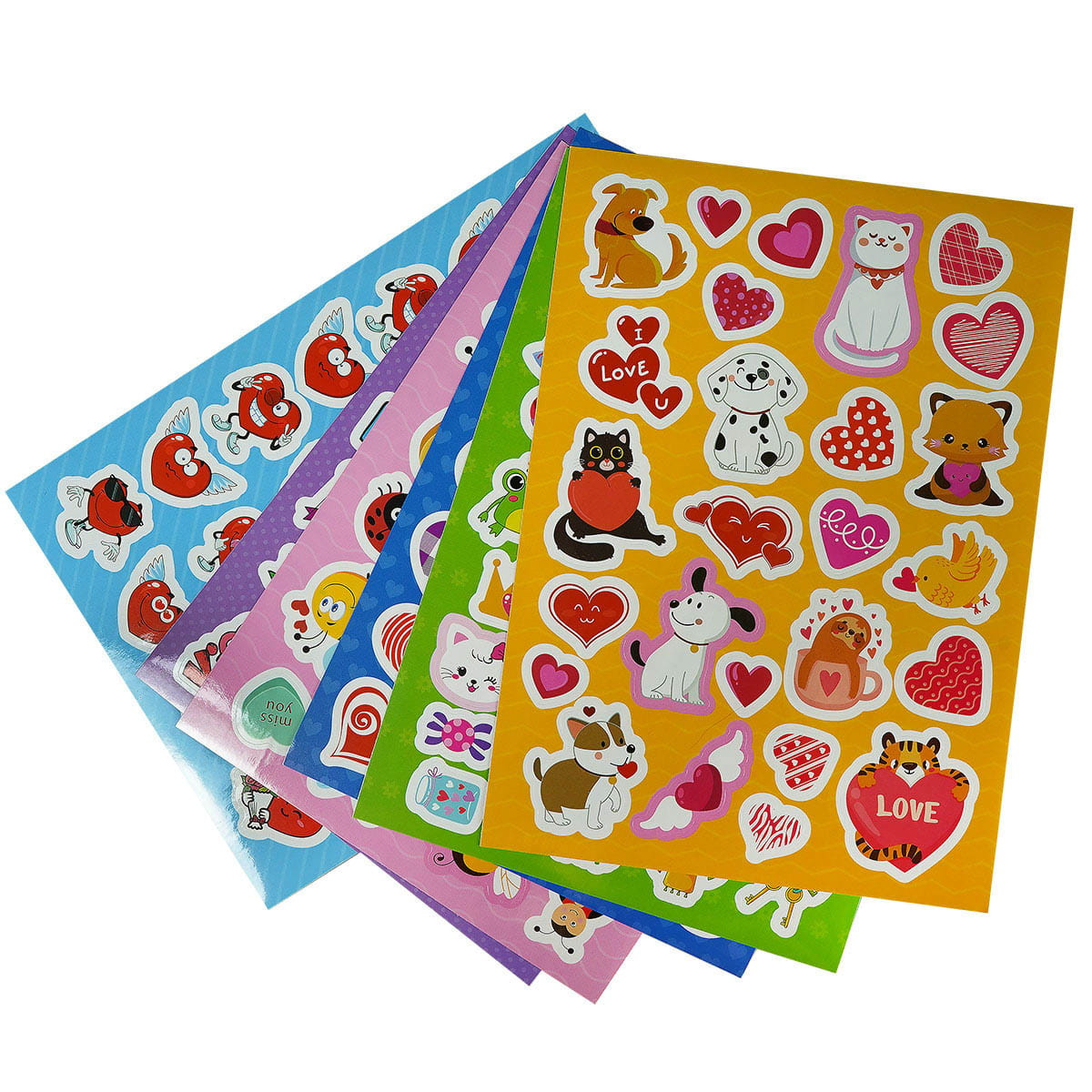 Urocze naklejki walentynkowe WA3858 Arpex