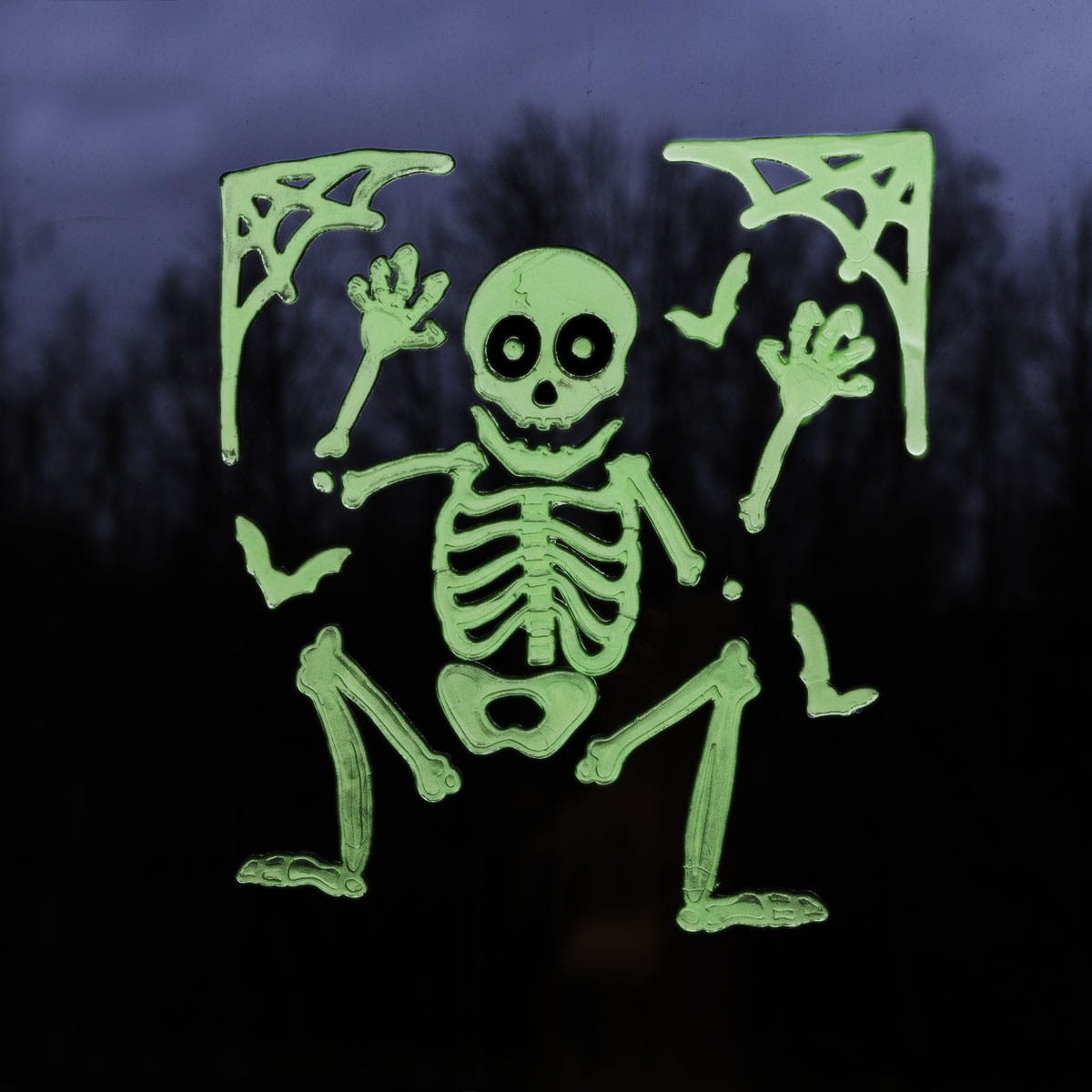 Żelowa dekoracja na Halloween świecąca w ciemności HA4916 Arpex