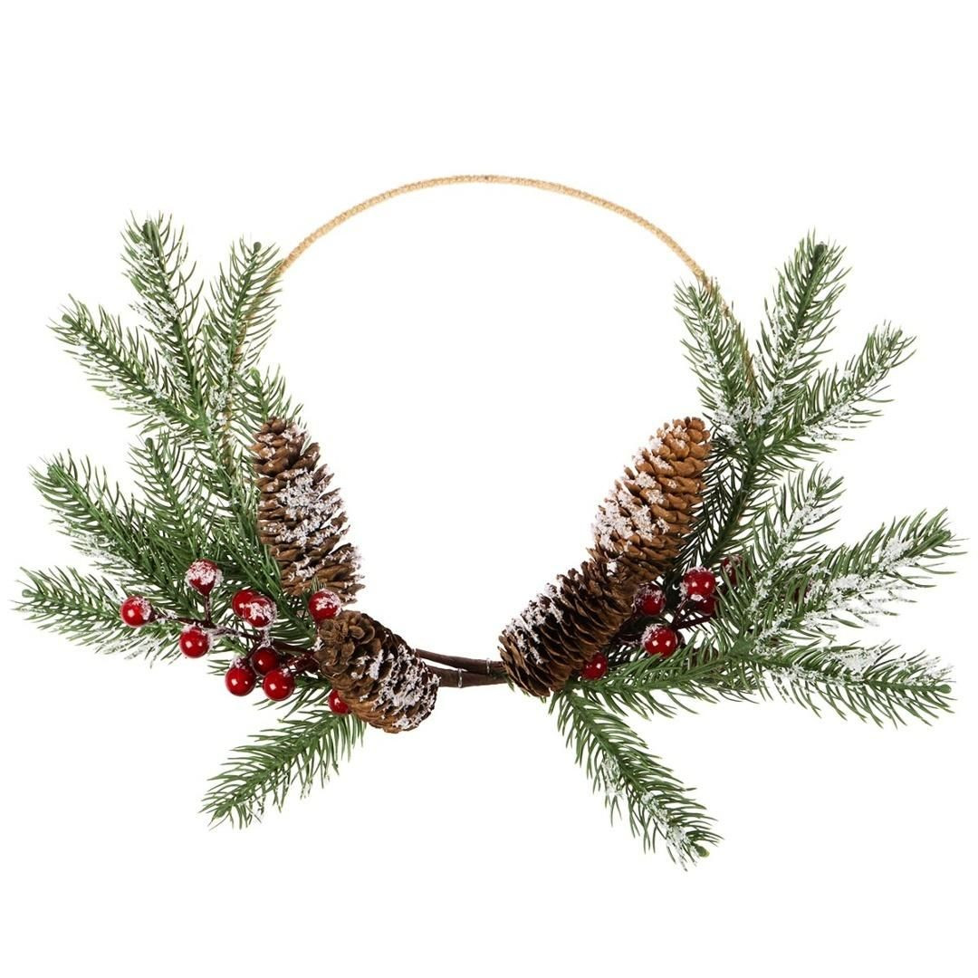 Stroik świąteczny na obręczy BN6217 Arpex