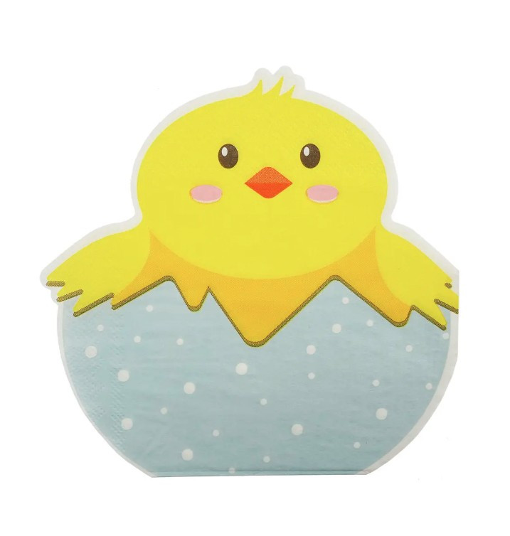 Serwetki wielkanocne - kurczaczek (10szt) WN8235 Arpex