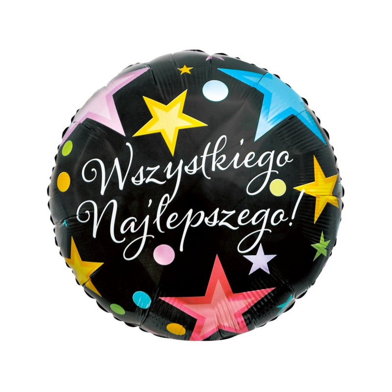 Balon foliowy Wszystkiego Najlepszego 18" FG-ODWN GoDan