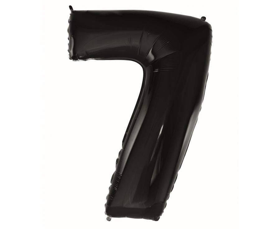 Balon foliowy B&C Cyfra 7 - czarna 92cm Godan