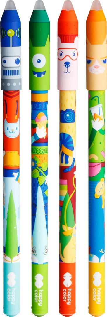 Długopis wymazywalny Cool Gang 0,5mm Happy Color niebieski