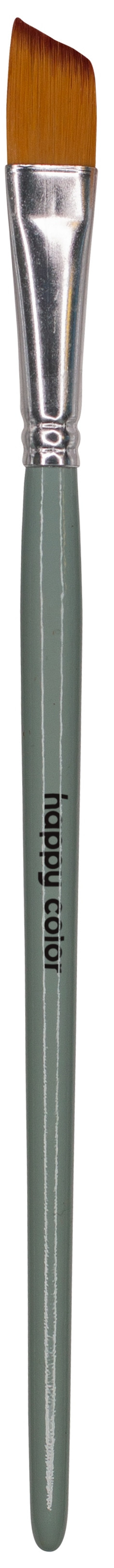 Pędzel hobby, syntetyk, ukośny nr 14 Happy Color