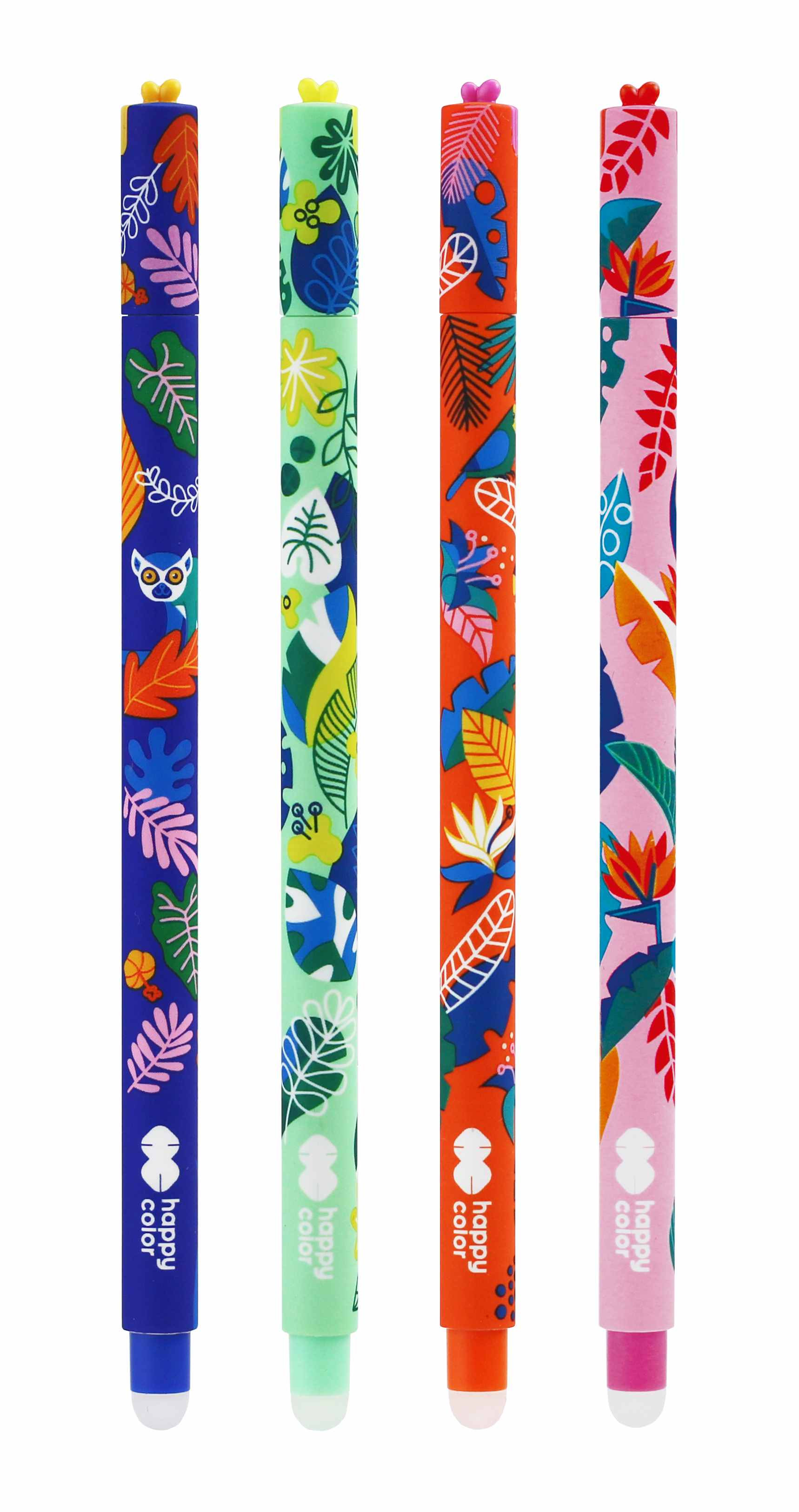 Długopis wymazywalny Jungle 0,5mm niebieski Happy Color