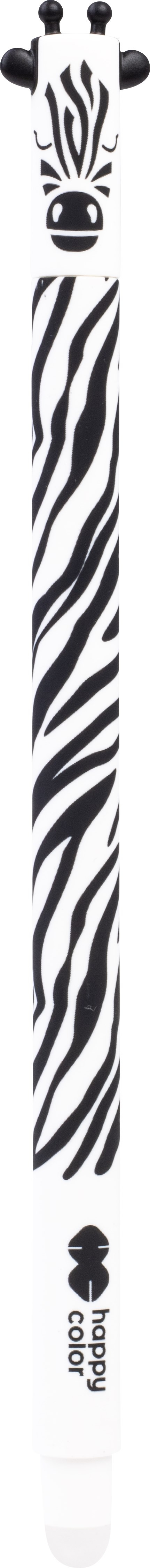 Długopis wymazywalny Black&White 0,5mm niebieski Happy Color HA 4120 01BW-3 GDD