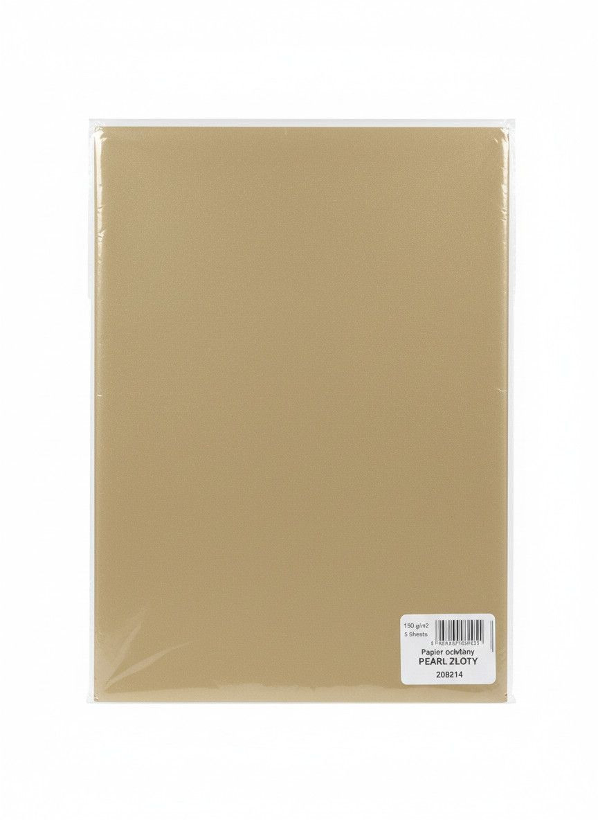 Papier ozdobny A4 (20) Pearl złoty Argo 135g 206214