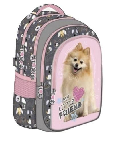 Plecak 4-komor. BPL-58 MY LITTLE FRIEND SWEET POMERANIAN  Majewski