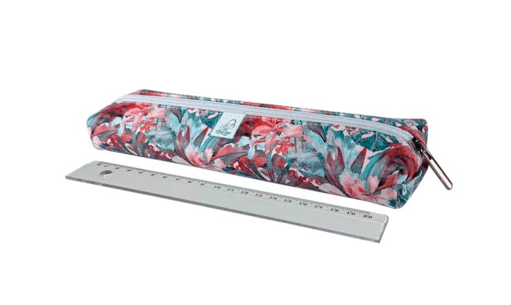 Piórnik jamnik ekoskóra Kwiaty tajskie PJ-36 EV-Corp