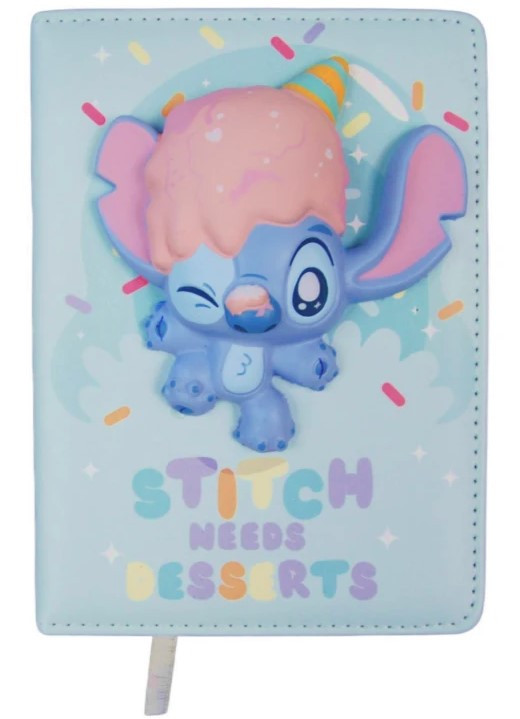 Notes B6 Squishy 3D- Disney Fashion wzór 2 Stitch