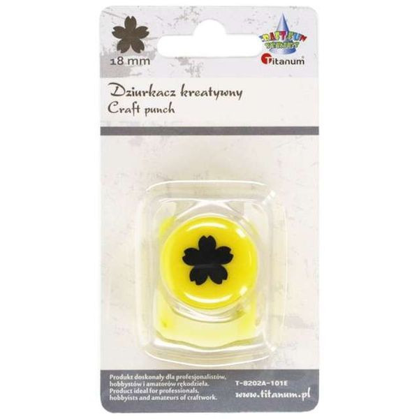 Dziurkacz 1,8cm Kwiatek pełny 380034 Titanum