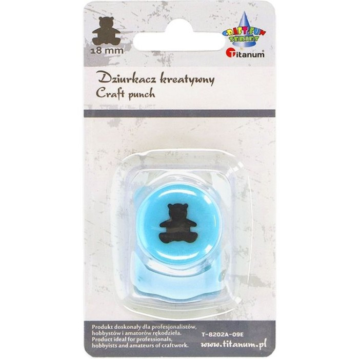 Dziurkacz 1,8cm Miś 380041 Titanum