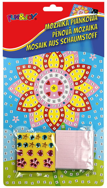 Mozaika piankowa 3D Kwiatek 487783 Titanum