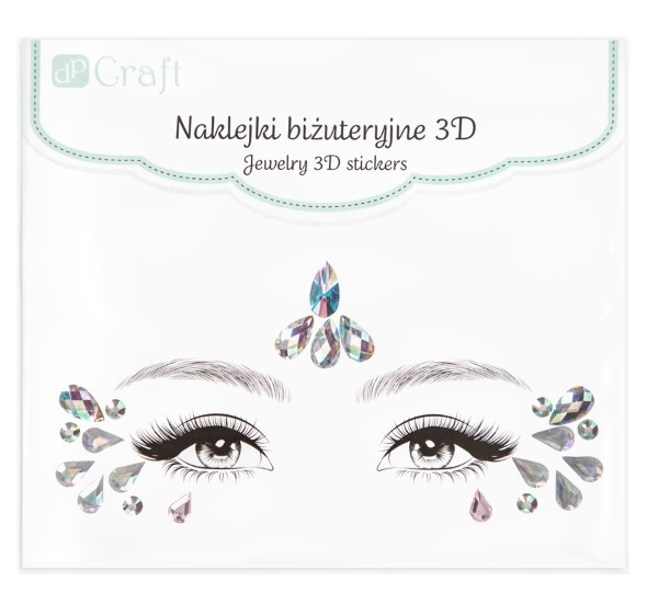 Naklejki biżuteryjne 3D Magical Fairy DPDS-008 Dalprint